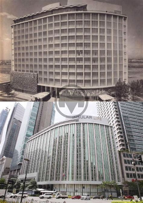 insular life makati|Iconic Insular Life building back in the Makati skyline.